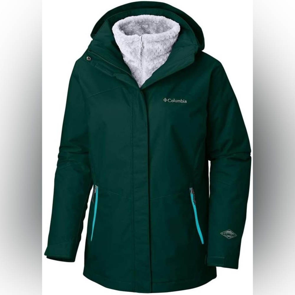 Columbia Bugaboo II Fleece 3 in 1 Interchangeable Ski/Snow Jacket - Like New